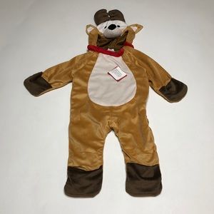 Wondershop push Reindeer jumpsuit zip Costume